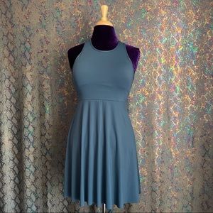 Sporty Racerback Mini Dress L